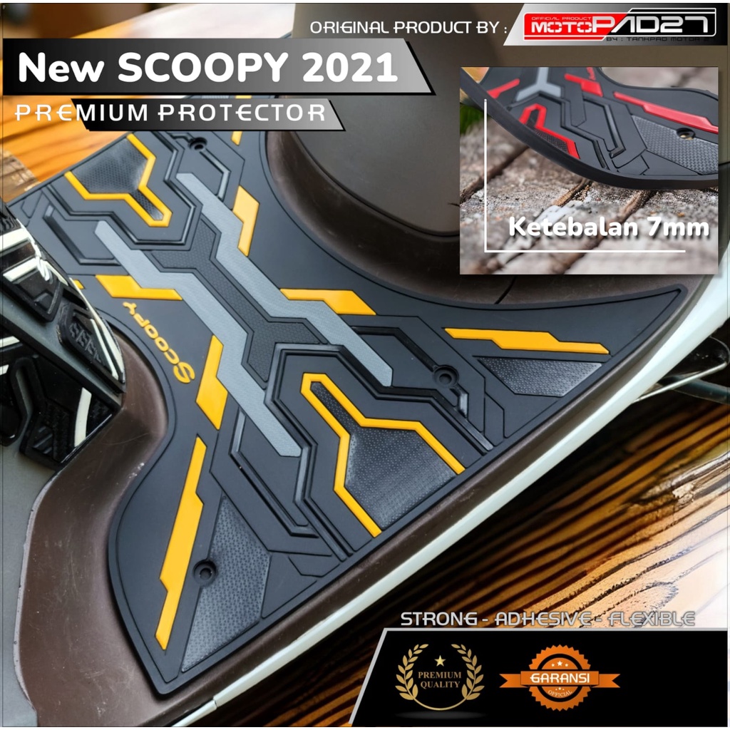 Karpet Scoopy New Ring 12 2017 - 2023 Karpet Pijakan Kaki Scoopy New