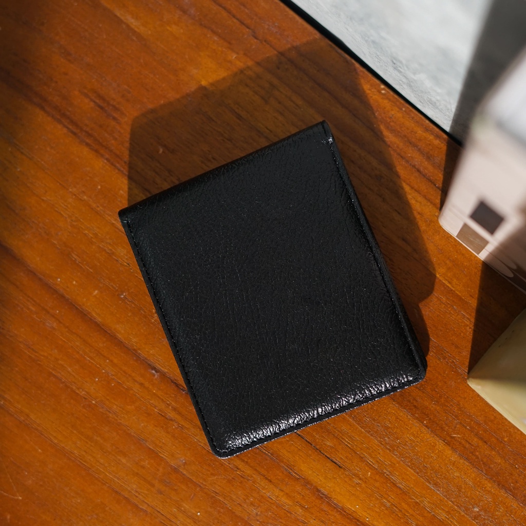 DAZZEL - WOOD DOMPET LIPAT PRIA - Dompet Kulit Pria - Box Hampers Kado Valentine Hadiah Ulang Tahun