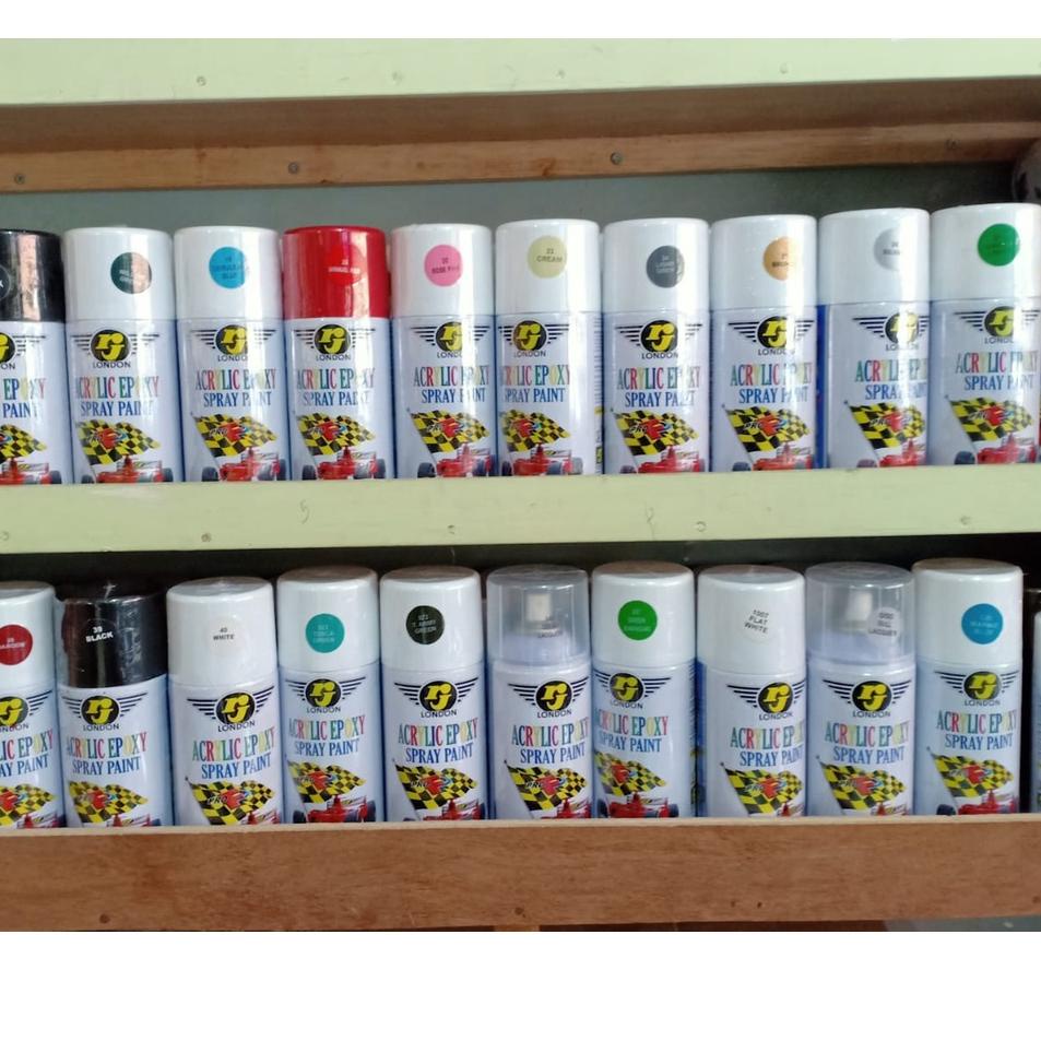 Sekarang Laris RJ London Pilok Pilox Warna Glossy Metalik Doff Candy (Gold, Blue, White, Black, Red,