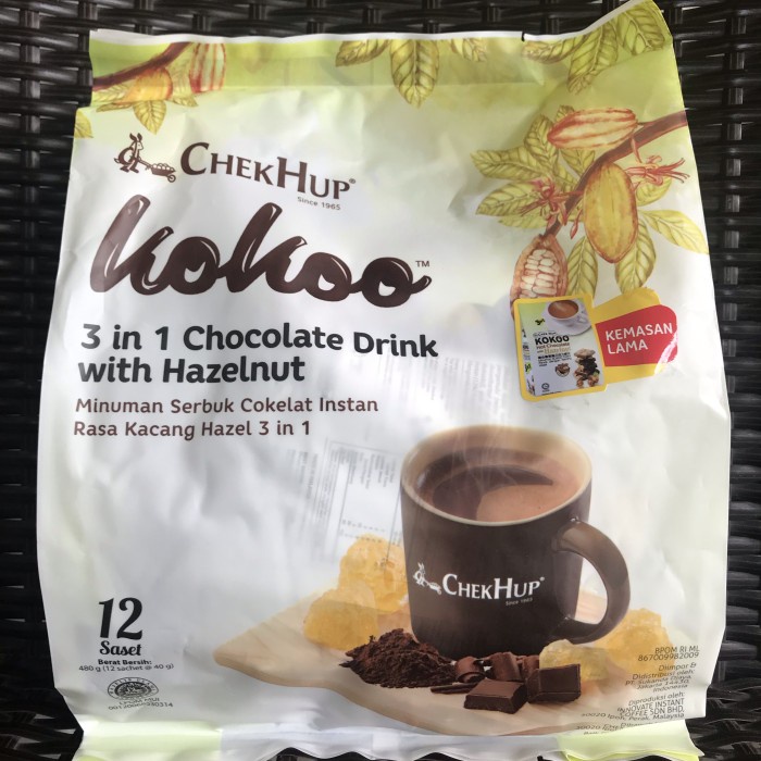 

[ COD ] Chek Hup KoKoo Hot Chocolate with Hazelnut - 12x40gr