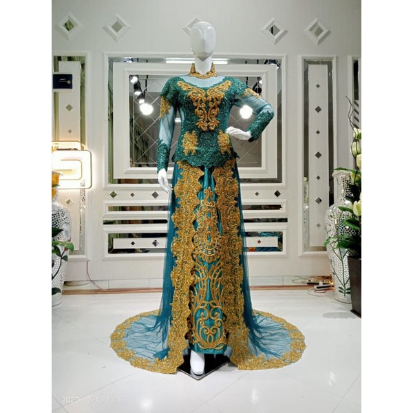 SAlE.kebaya pengantin Full PAYET mobil blah rok pisah)