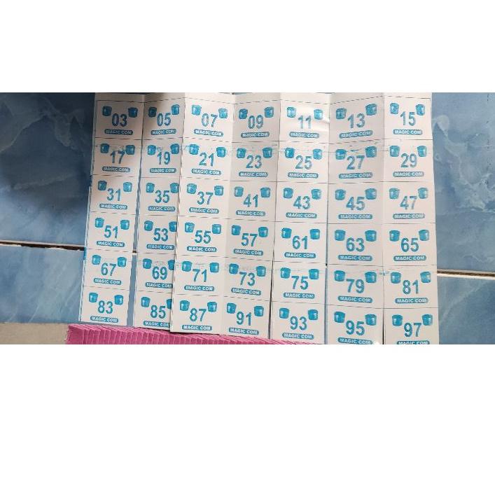 COD mainan lotre cabut isi 3000 kupon Miliki