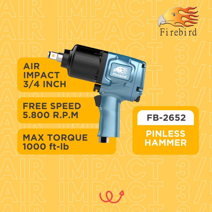 FIREBIRD Air Impact 3/4 inch FB-2652