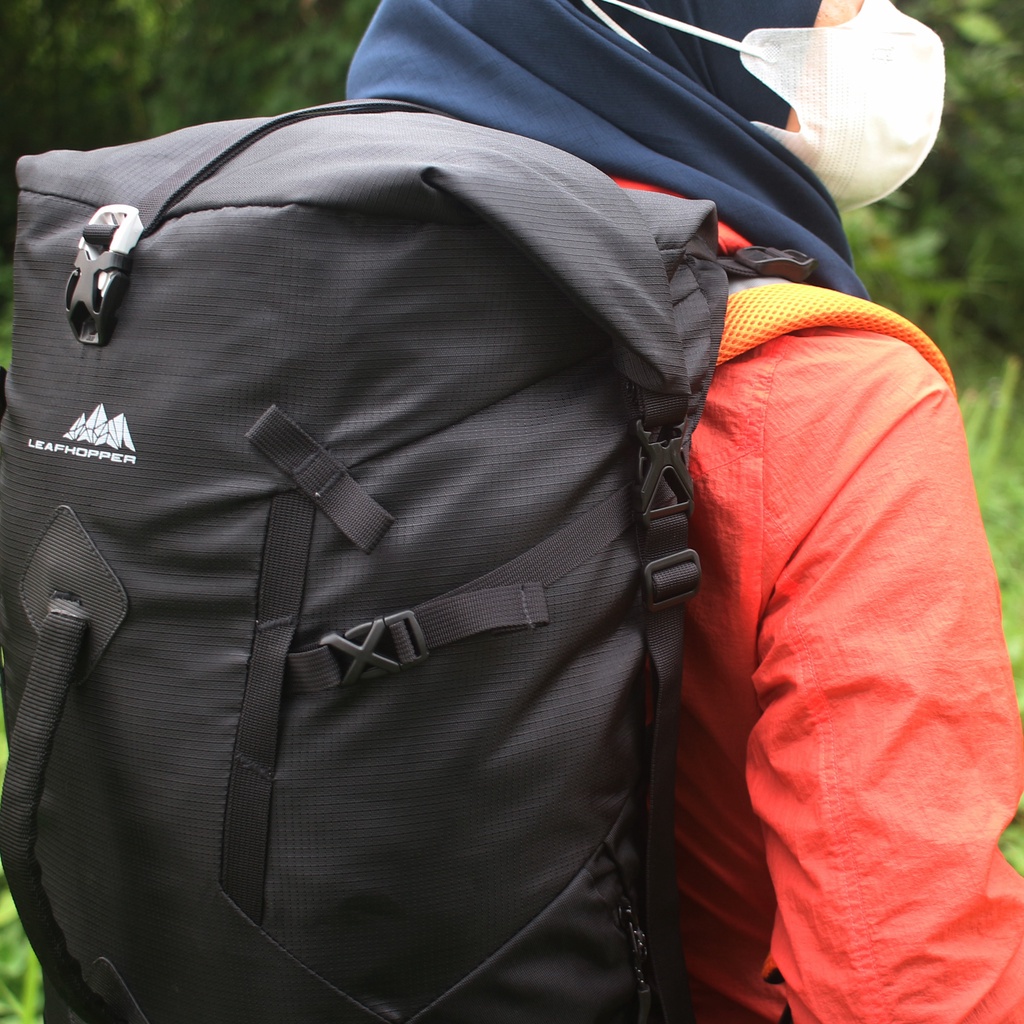 BACKPACK ROLLTOP TAS LEAFHOPPER 40L TAS DAYPACK PRIA WANITA