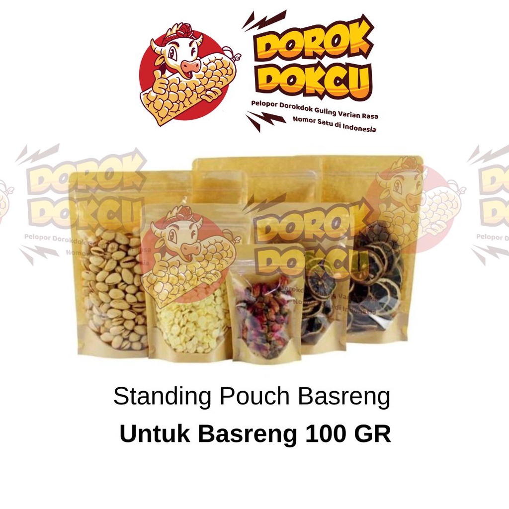 

Standing Pouch 100 GR (Khusus Basreng)