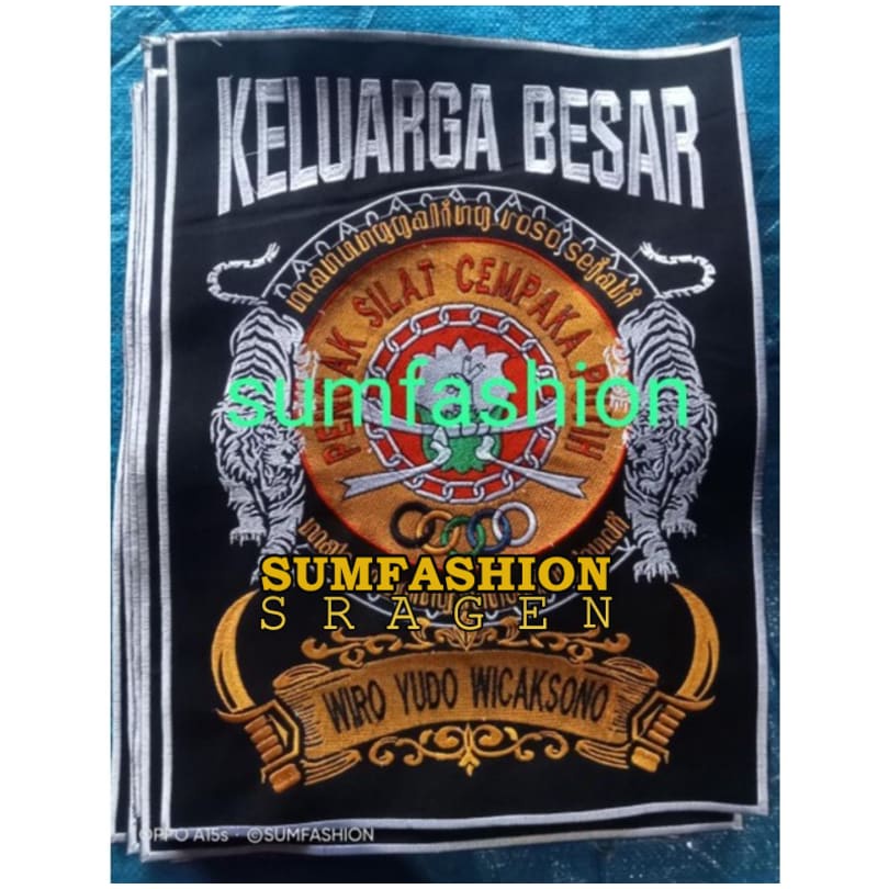 bed punggung Bordir pscp