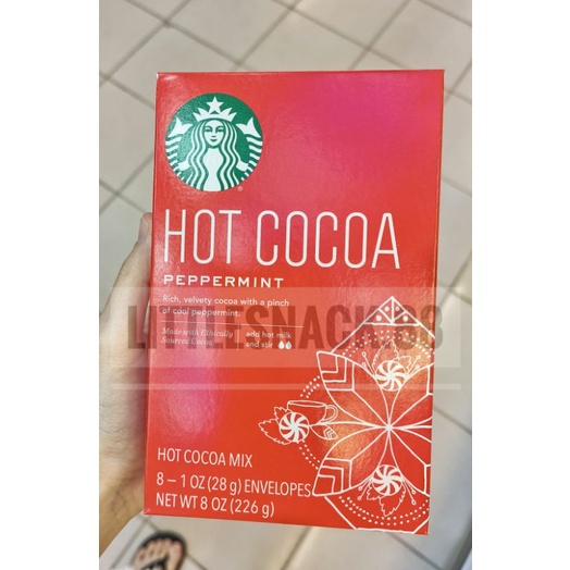 

MINUMAN COKLAT STARBUCKS HOT COCOA 8OZ