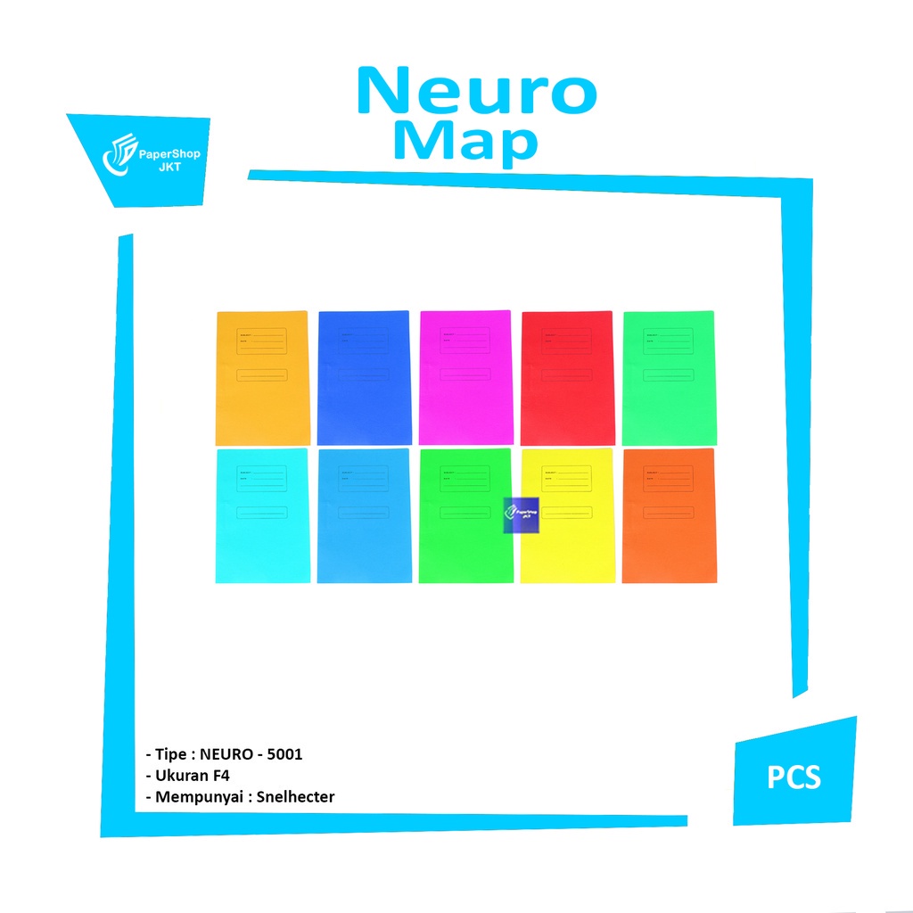 

NEURO - Map Warna Stopmap 5001 Snel - 5 Lembar