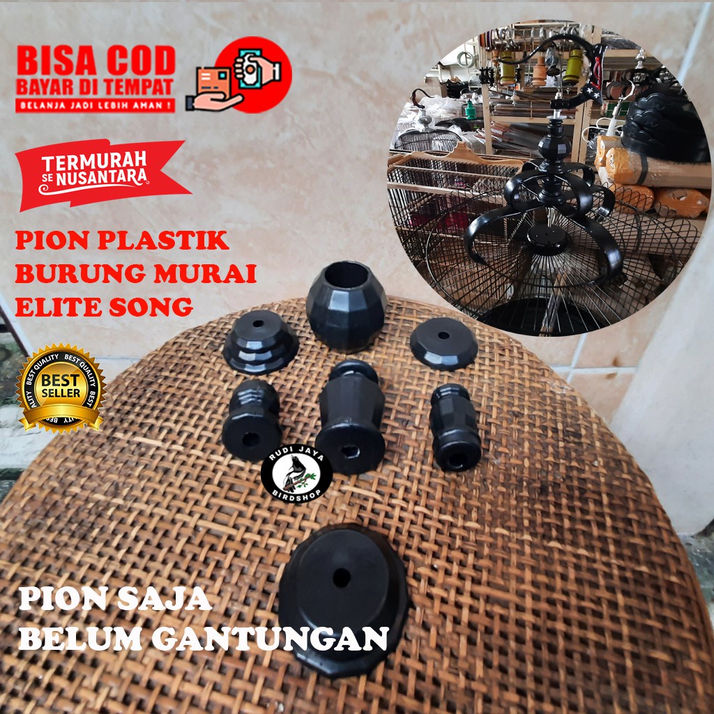 READY PION MURAI PLASTIK ELITE SONG GANTUNGAN CANTOLAN SANGKAR KANDANG BULAT BURUNG MURAI BATU TEBAL