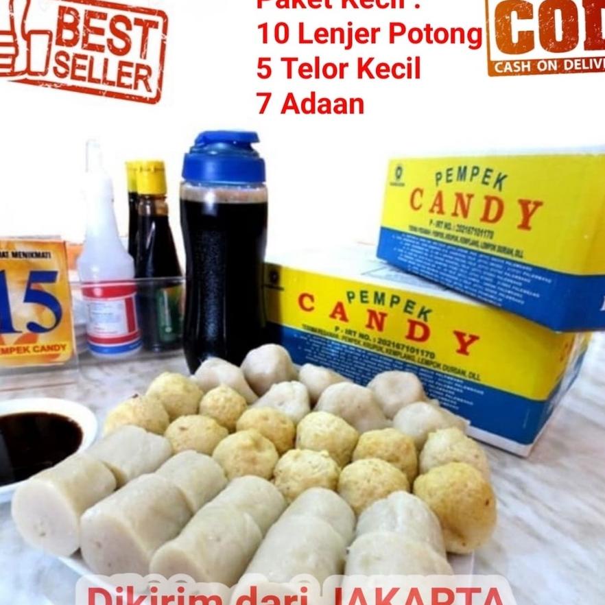 

Termurah dan terbaik Pempek Candy Palembang Asli Paket Ampera Kecil Empek Empek Mpek mpek COD TERMURAH 