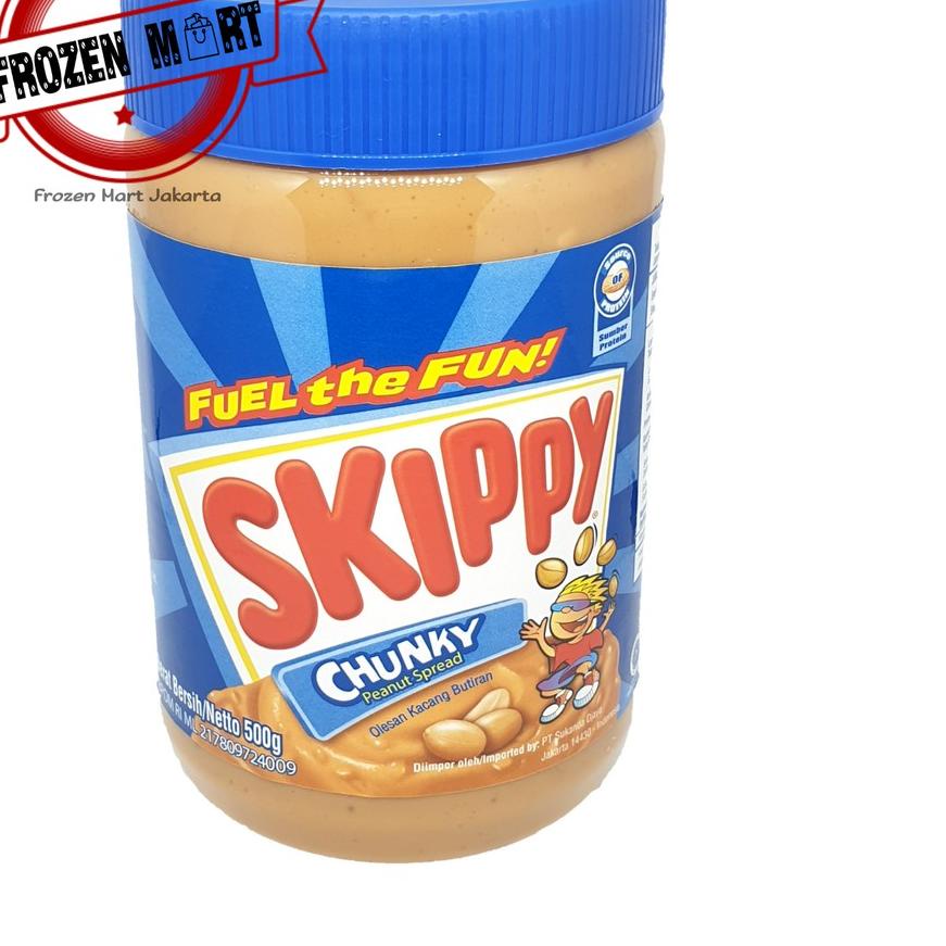 

☎ SKIPPY CHUNKY / CREAMY PEANUT BUTTER 500GR ♟