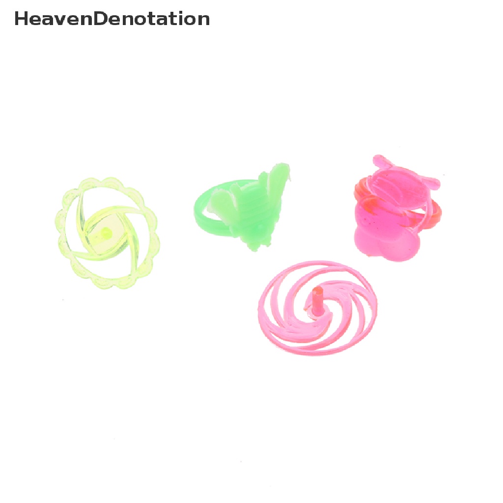 [HeavenDenotation] 10pcs 32MM Transparan Plastik Kejutan Bola Kapsul Mainan Blind Box Figure Toys HDV