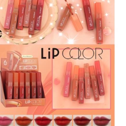 ✶ [LUSINAN] Lipgloss Kiss Beauty Velvet Silky / Sweet Kiss Matte ➸