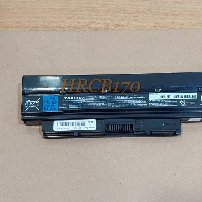 Batre Baterai Laptop Toshiba (PA3820U-1BRS) NB520 NB500 NB505 T210 -HRCB