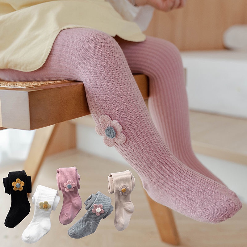 LG25-Legging Anak Bayi Perempuan Tutup Kaki Bunga