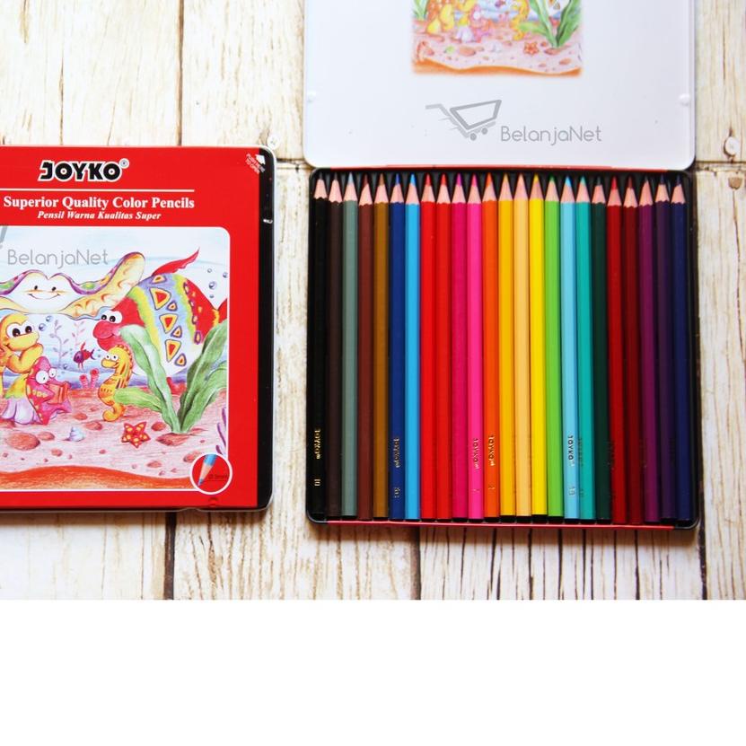 

Discount | TD4 | Pensil Warna Joyko Kaleng 24 Color