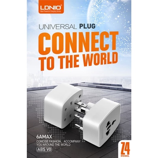 LDNIO Z4 World Wide Universal Travel Adapter Power Plug