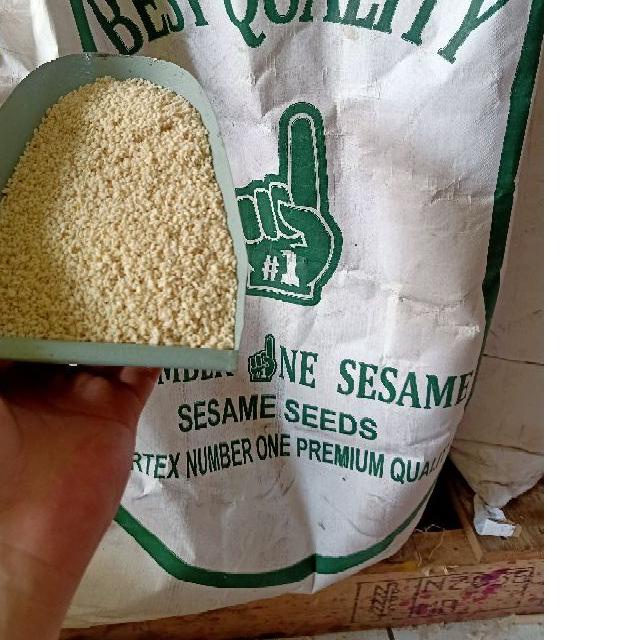 

❇ Wijen Putih Import 1kg kilo Sesame Seed Premium Quality Fresh Onde Onde DLL ★