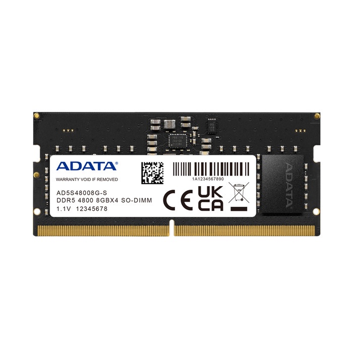 ADATA RAM DDR5 SODIMM 8GB, 16GB, 32GB PC38400 4800Mhz For Laptop