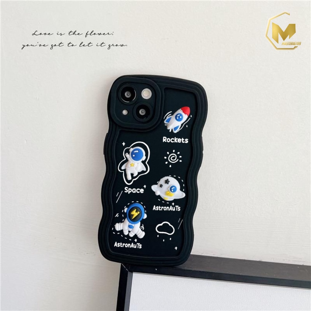 SS141 SOFTCASE 3D ASTRONOUT FOR REALME C1 A3S 5 5I 5S 8 8I 9I 9 PRO PLUS 10 C11 C12 C25 C15 C17 7I C20 C11 2021 C21Y C25Y C30 C31 C33 C35 V23 NARZO 50I 50A PRIME MA3984