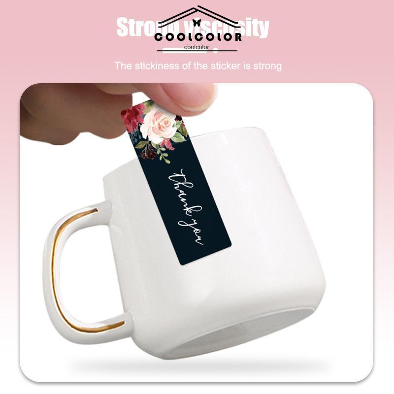 COD❤️120 pcs Stiker Label Thank You For Your Order- cl