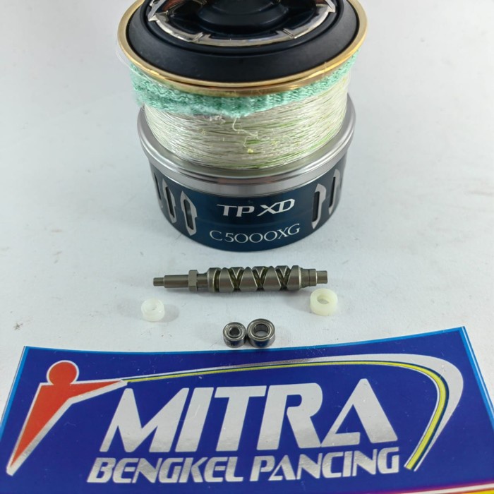 Set upgrade bearing shimano Twin Power XD C5000XG tahun 2017 ORIGINAL