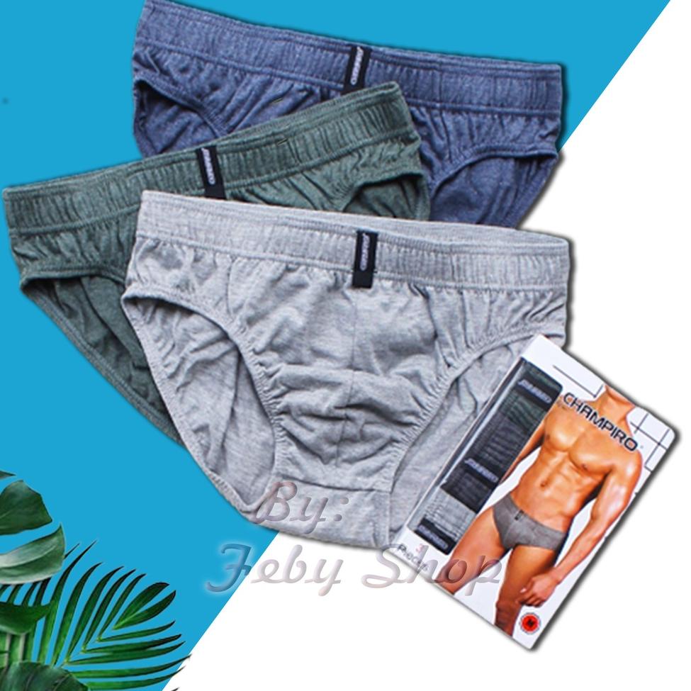 SIAP KIRIM Celana Dalam Pria Champiro Brand - CD Laki - Laki Dewasa Premium