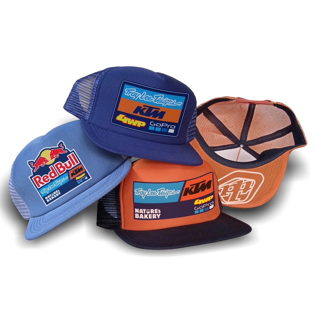 TOPI JARING TRUCKER HAT KTM | KTM GOPRO | KTM TROY LEE DESIGNS | KTM RACING | KTM MOTORCROSS