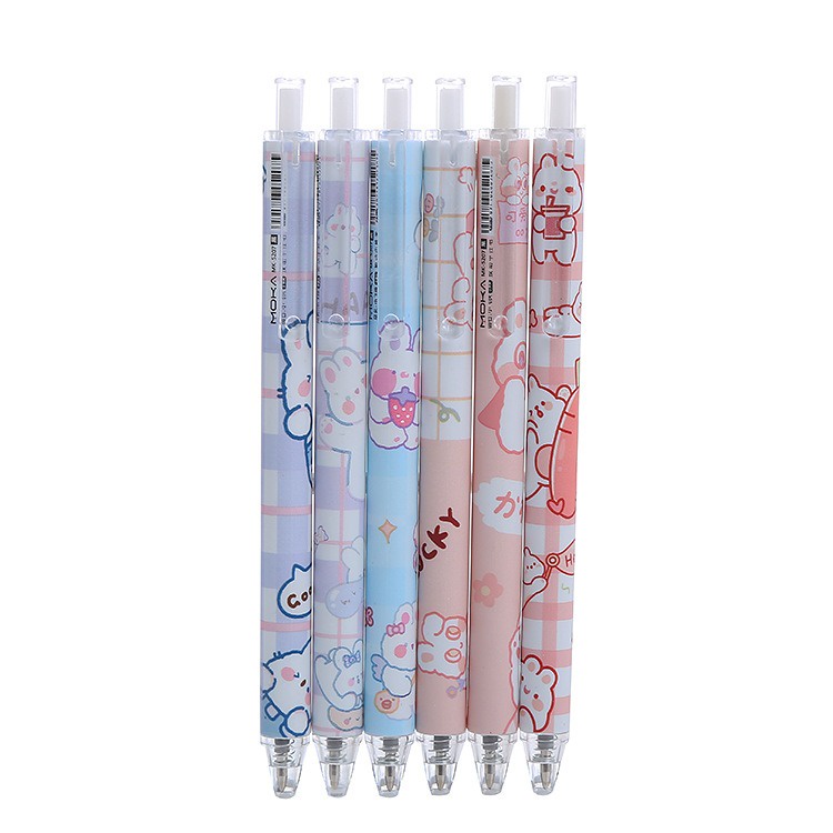 6pcs Pena Pulpen Pen Set Cetek Cetekan OSM-ST0299