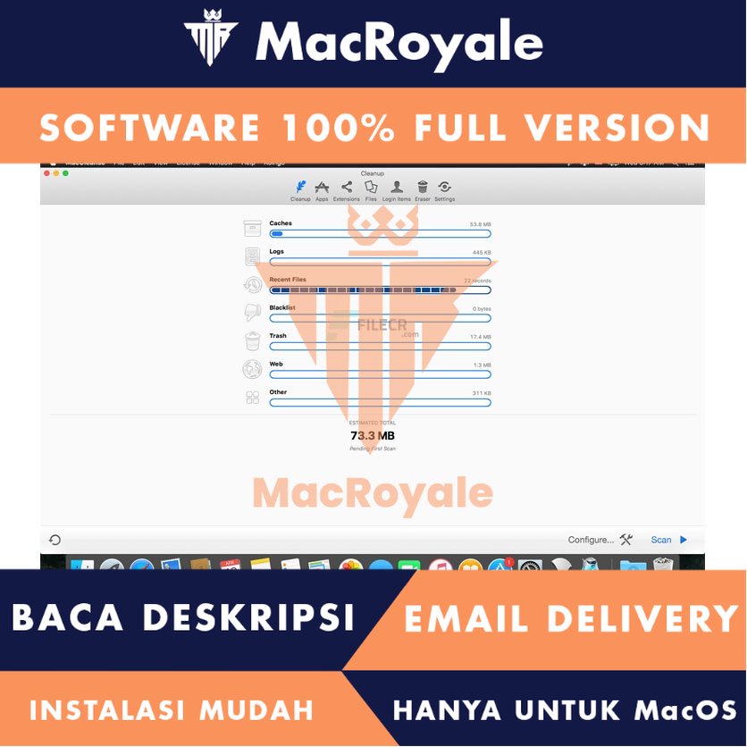 [MacOS] MacCleanse Full Version Lifetime Full Garansi