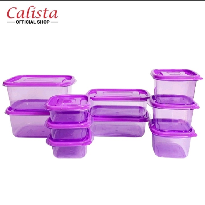 Promo Calista Oita Premium Toples Set Isi 10 Pcs BPA Free