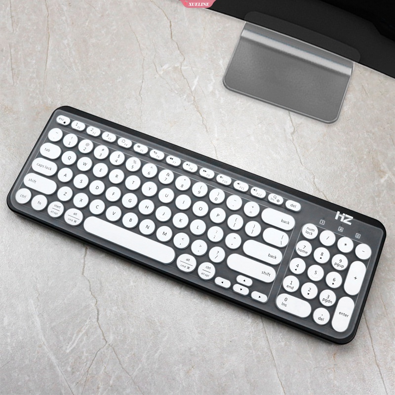 K780 Cover Keyboard Untuk Logitech K780 Bluetooth Pelindung Kulit Case Film Silikon TPU Case Untuk Logi Clear Blackpink [ZXL] Blackpink