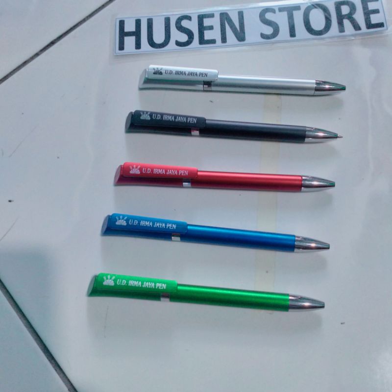 

PULPEN BALLPOINT PENA SOUVENIR 738 SABLON CUSTOM 1 WARNA MINIMUM 100 PCS