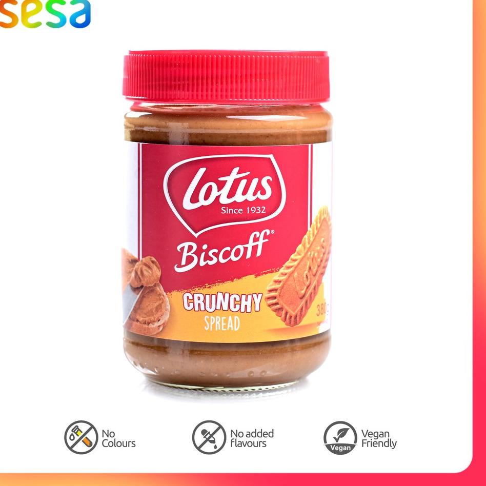 

✬ Lotus Biscoff Crunchy Spread 380 g (Selai Karamel) ☆