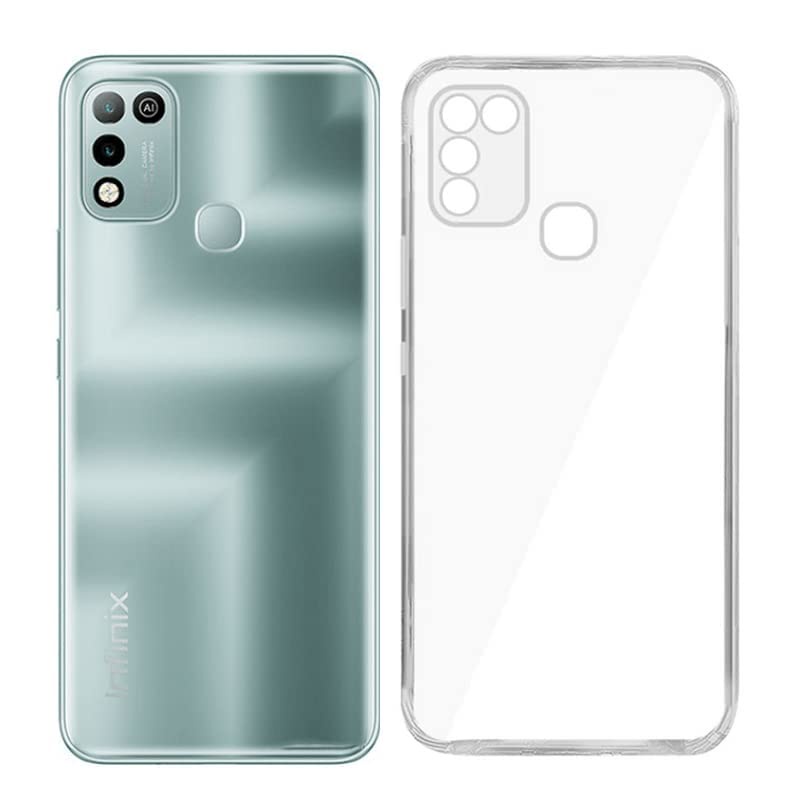 TEBAL!! Softcase SIMPLE Bening TPU INFINIX Hot 10 10s 10Play 9 9Play 8 7 7Pro S5 S5 Lite S4 Silicone Clear Heavy Case Soft Thick HD Casing Glossy Sekali Murah Tapi Bagus CAMERA Putih Transparant Transparent Kondom Karet Plastik 4G S PLAY PRO i 5G