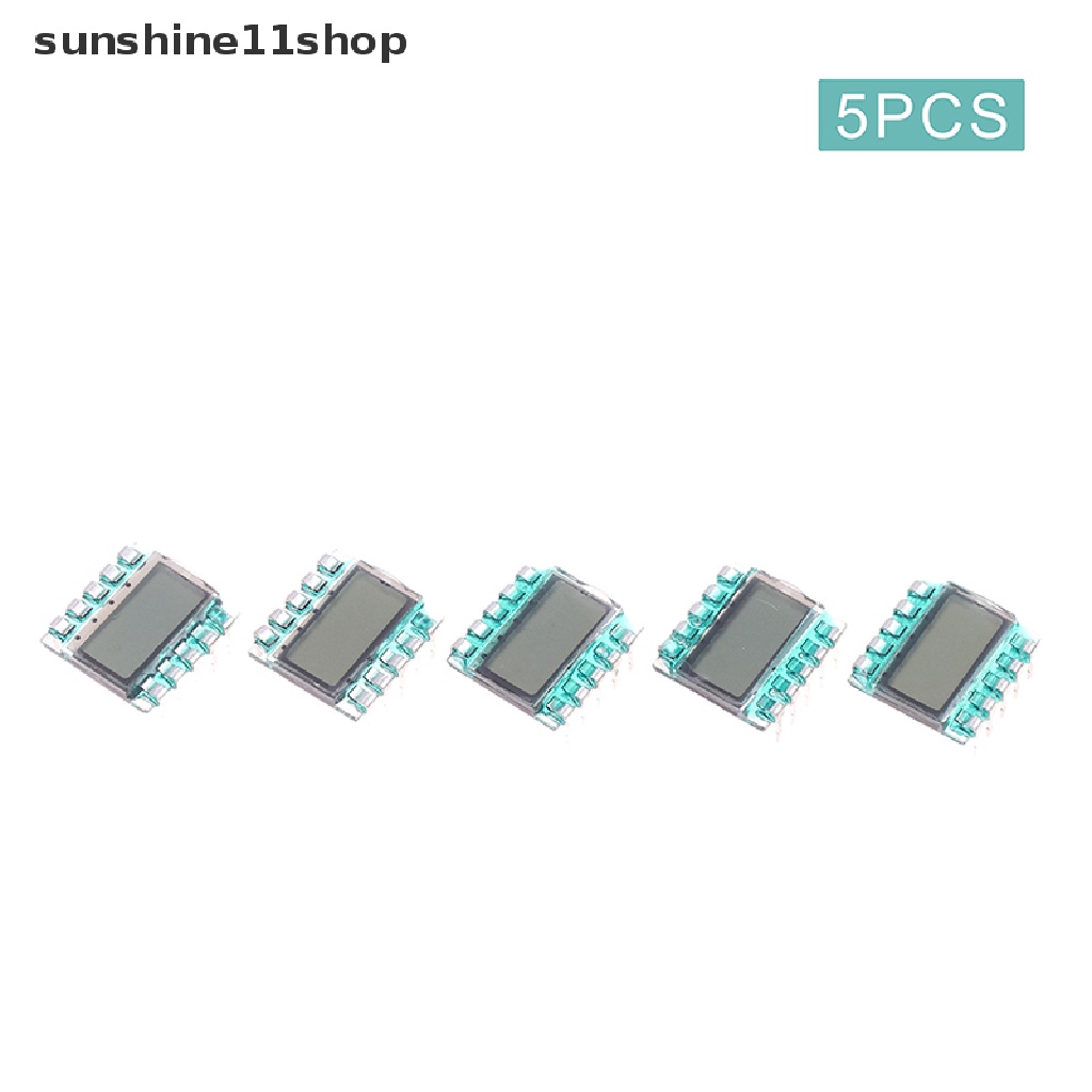 Sho 10PIN TN Positif 3 Digit Segmen LCD Panel 3.0V Digital Tabung Display N