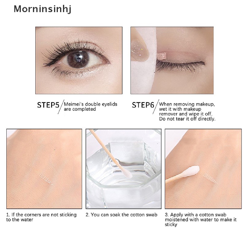 Mornin 360pcs Invisible Double Eyelid Tape Self-Adhesive Stiker Kelopak Mata Transparan id