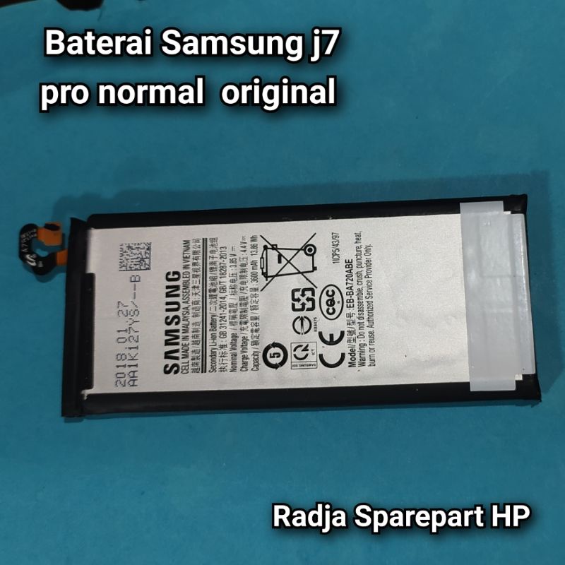Baterai Samsung j7 pro original