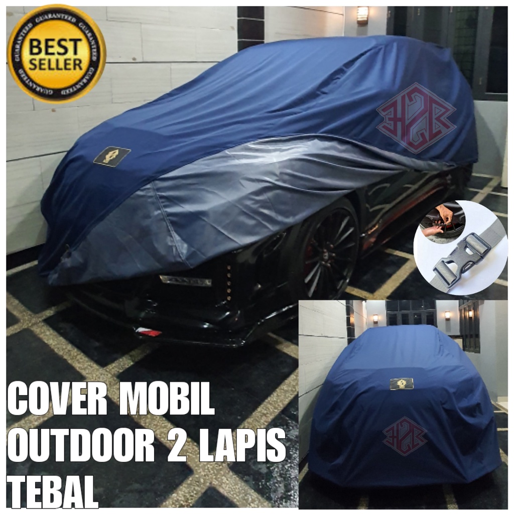 Cover Mobil Outdoor, Cover Mobil Waterproof, Cover Mobil Anti Air, Cover Mobil Bahan Tebal 2 Layer, Cover Mobil Jazz Brio Yaris Swift ignis Calya Sigra Karimun Mazda2 Picanto Rio Baleno Hatcback City Hatchback Mirage Datsun2 Baris (Jenis Hatcback lainya )