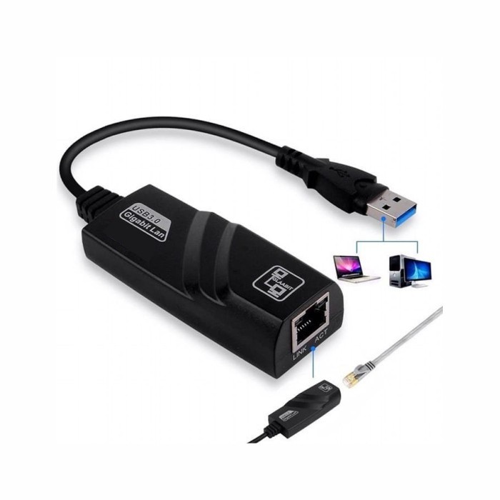 Trend-USB 3.0 to Ethernet Adapter 10/100/1000Mbps USB Gigabit LAN