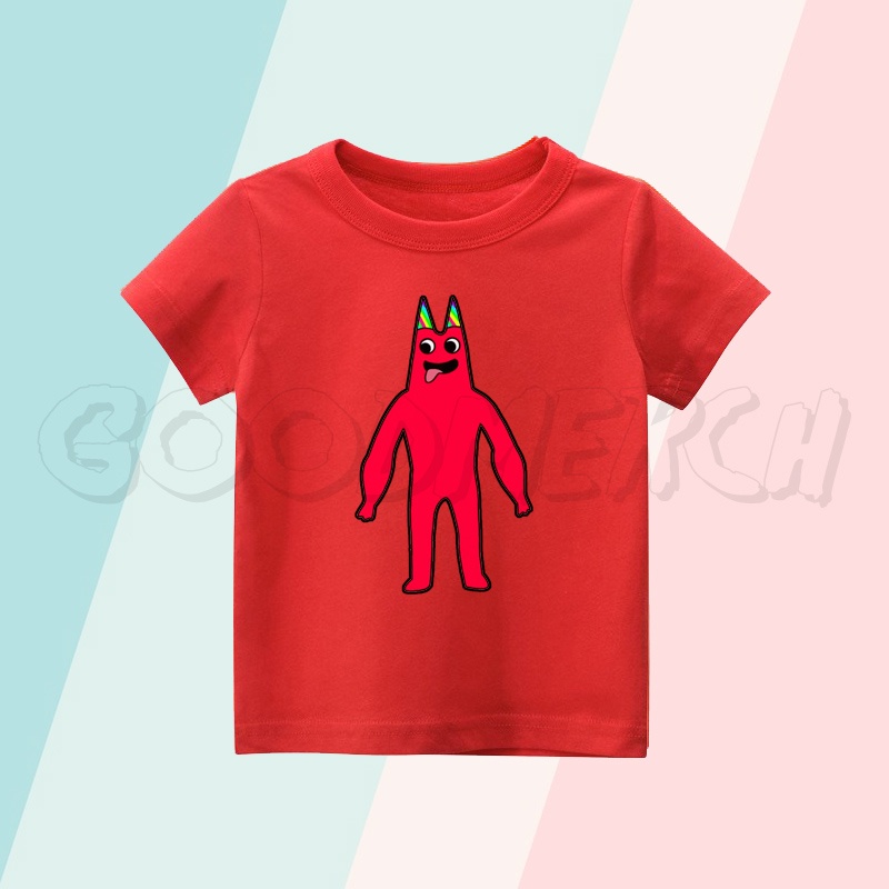 BAJU ANAK KAOS ANAK KARAKTER BANBAN GARTEN OF BANBAN