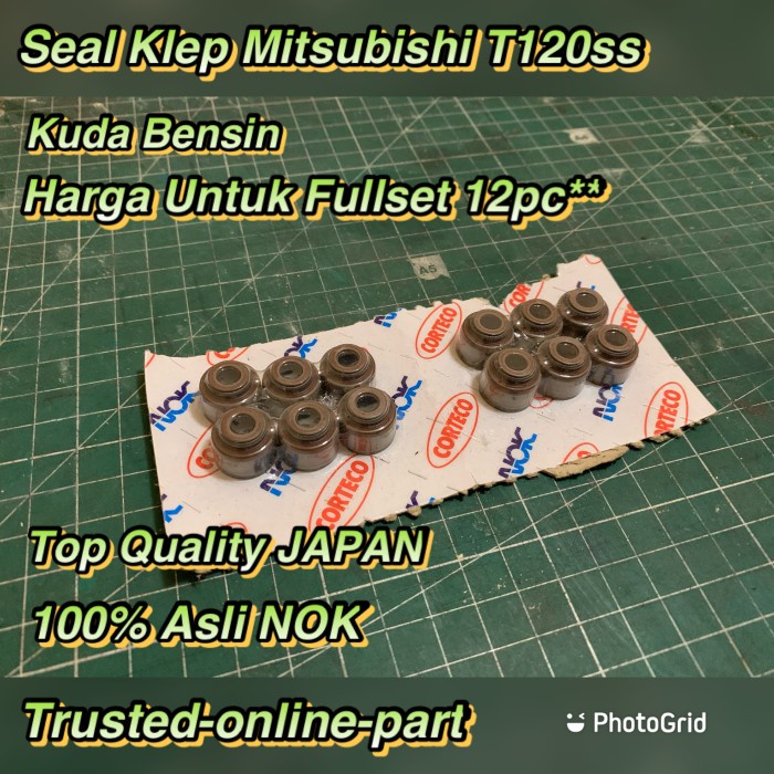 Seal Klep T120Ss Karbu / Efi / Kuda Bensin 100% Asli Japan Kode 271