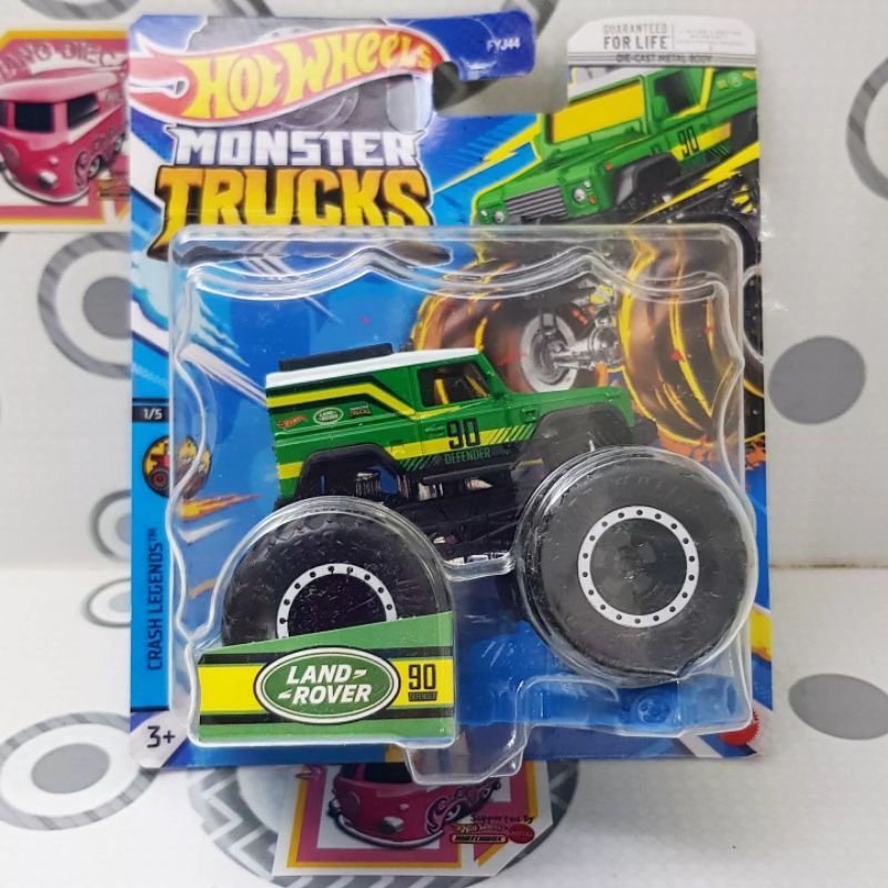 Hot Wheels Monster Trucks Land Rover Defender 90 Truck