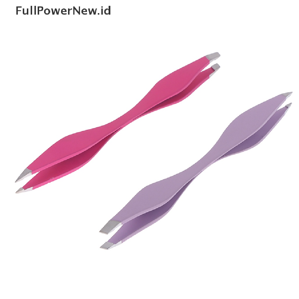 Power 1biji Penjepit Alis Double Ended Anti Statis Eyelash Extension ID