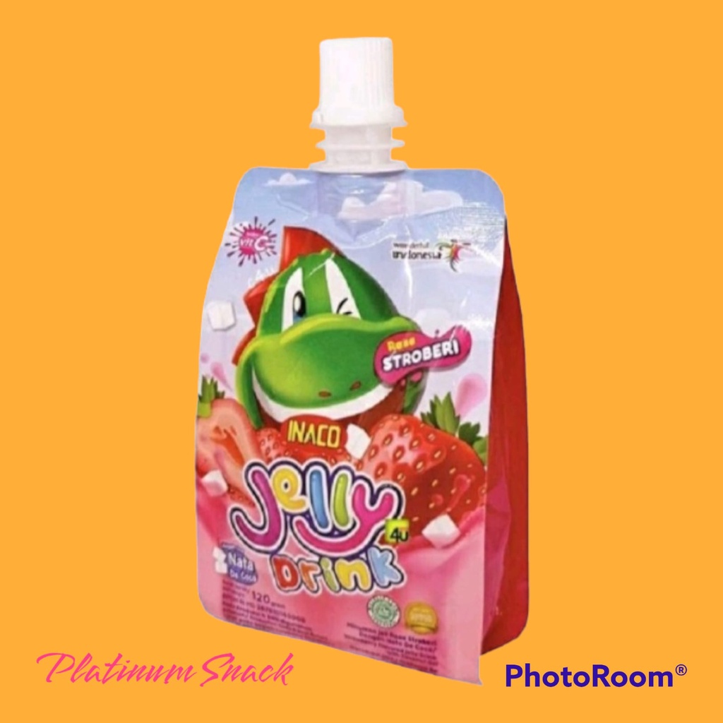 Inaco Jelly Drink | Nata De Coco | 5 Pouch @ 120 Gr