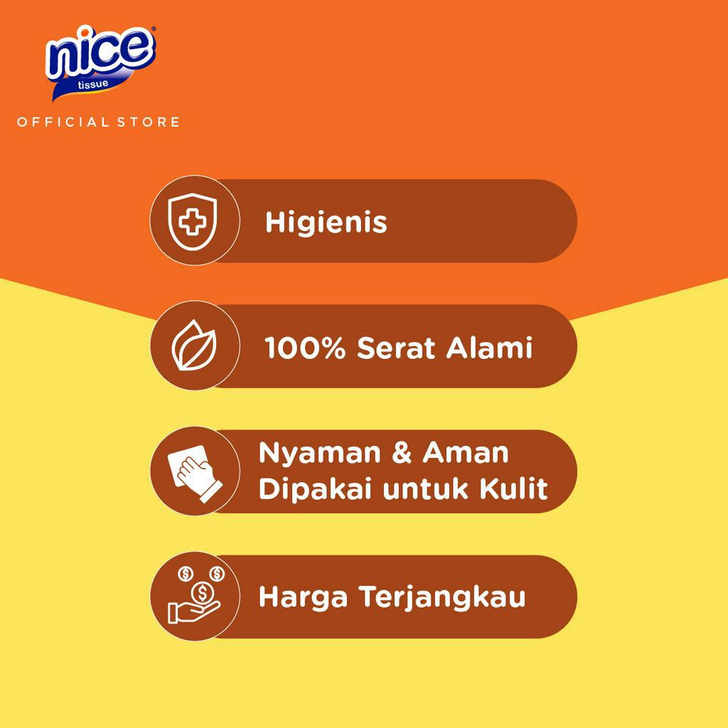 Nice Tissue Wajah Soft Pack 200 Sheets (Buy 1 Get 1 FREE)