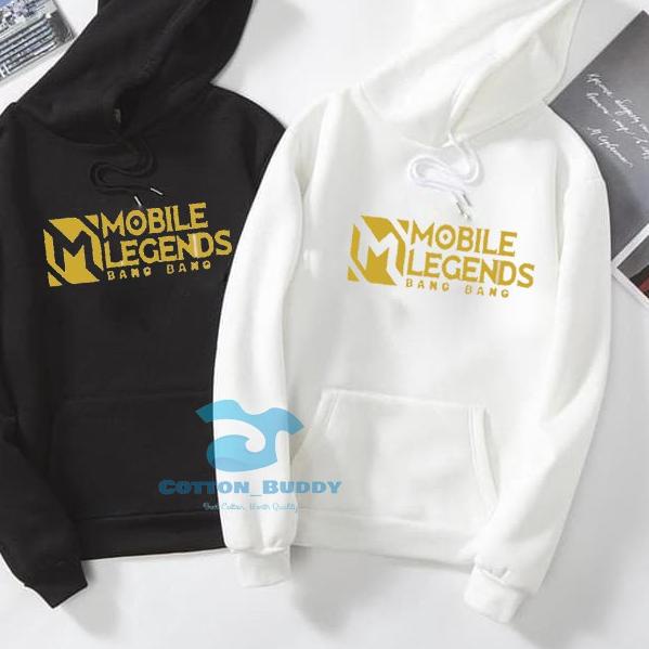 ✺ JAKET SWEATER HOODIE GAME MOBILE LEGENDS MLBB LOGO KUNING TERBARU 2020 ✫