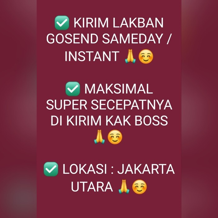 

Terlaris Lakban Cokelat / Bening . 45 Mm / 100 Yard / 90 Meter . 1 Dus 72 Roll
