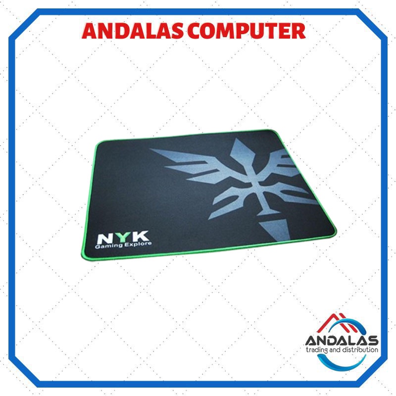 MOUSEPAD MOUSE PAD LAMBARAN MOUSE Gaming NYK MP-N02 BLACK