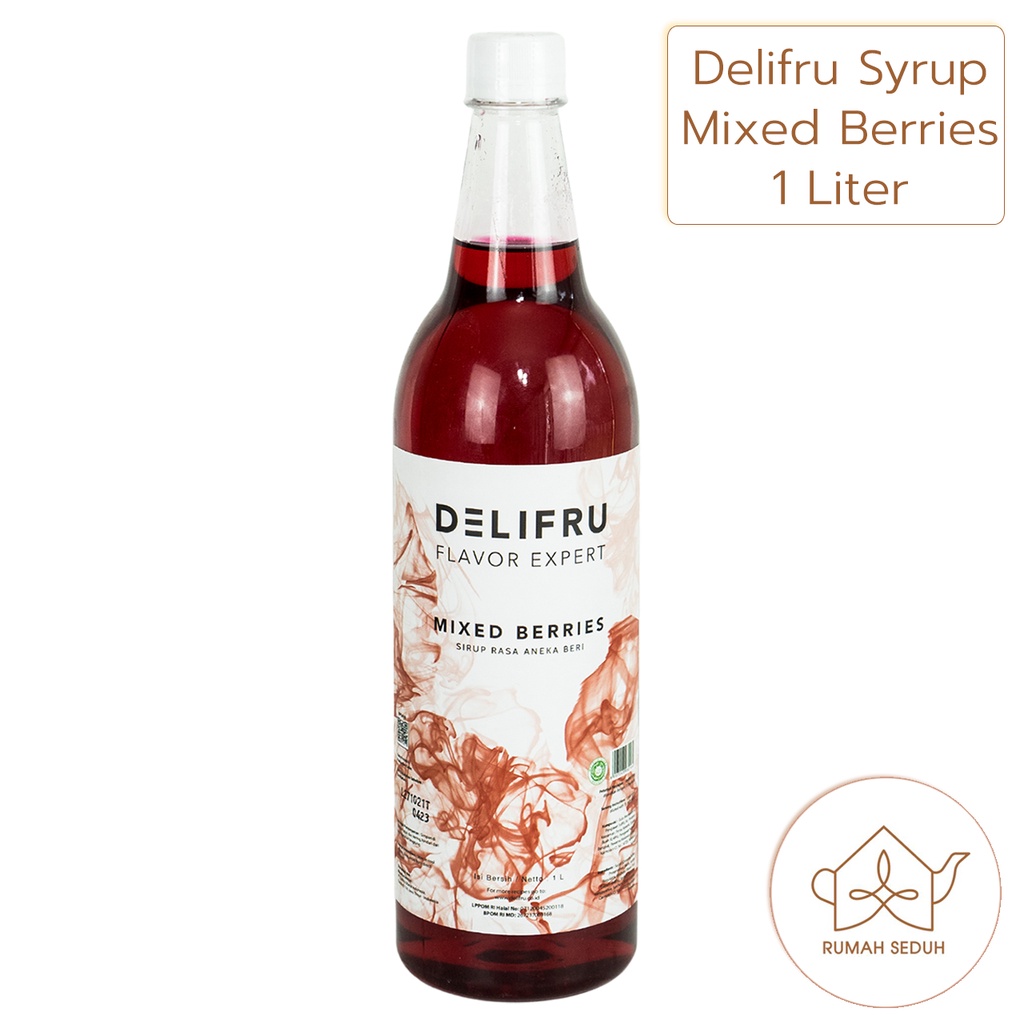 

Delifru Mixed Berries Syrup 1L - Sirup Berry 1000mL